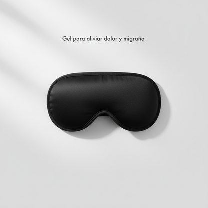Antifaz de Gel para Migraña y Dolor de Cabeza | Terapia Frío/Calor Relajante
